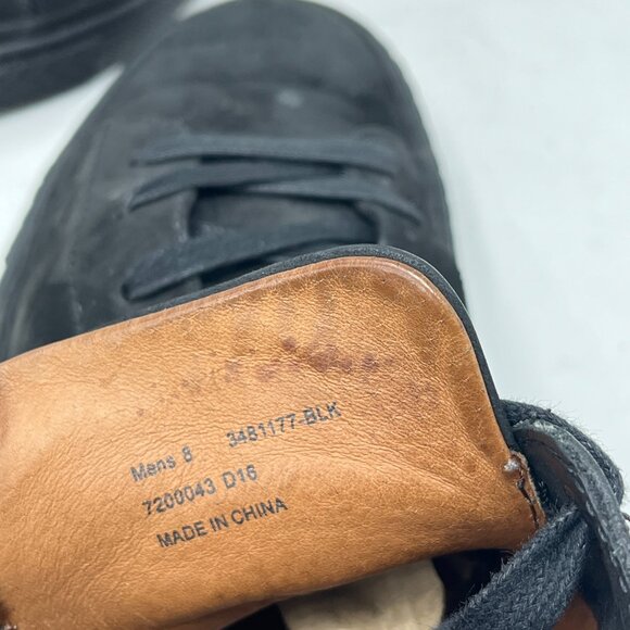 Frye GATES High Top Sneaker Mens 8US Black NuBuck Leather - Picture 11 of 11